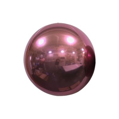 Sfera Specchio Rosa Perla 50cm/20" Cf 1 Pz