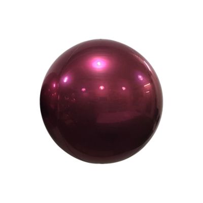 Sfera Specchio Bordeaux 50cm/20" Cf 1 Pz