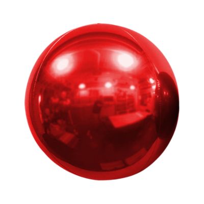Sfera Specchio Rosso 80cm/32" Cf 1 Pz