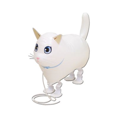Walking Gatto Bianco 57cm/22" Cf 10 Pz