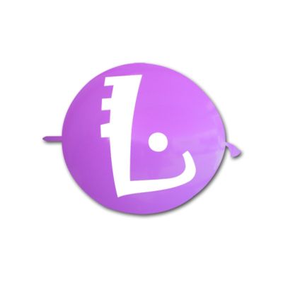 Link-o-Loon Stampa Lettera L 35cm/14" Cf 100 Pz