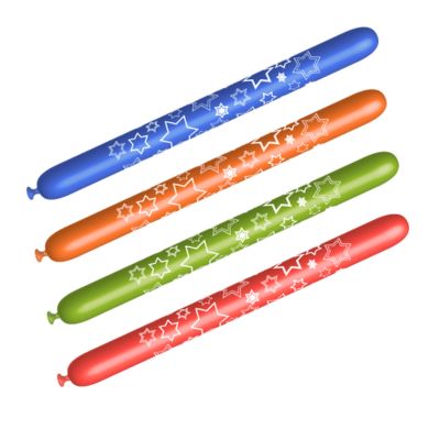 Modellabili in Lattice Stampa Stelle a 6 Punte 5x150cm/2"x60" Cf 25 Pz
