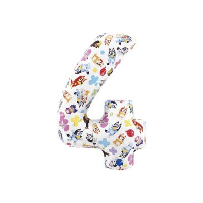 Numero 4 Stampa Bluey 65cm/26" Cf 10 Pz