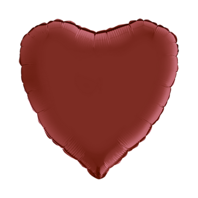 Cuore Satinato 90cm/36" Cf 1 Pz