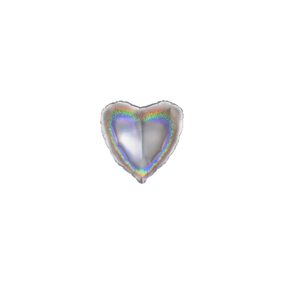Cuore Glitter 10cm/4" Cf 10 Pz