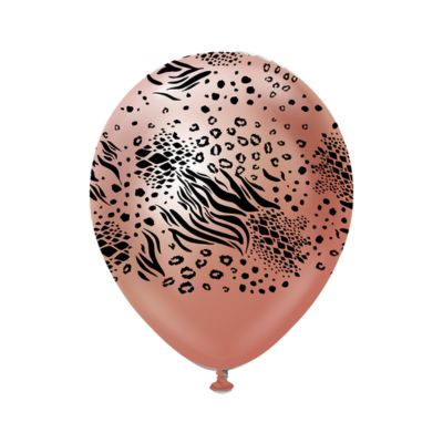 Round Chrome Stampa Safari 30cm/12" Cf 25 Pz