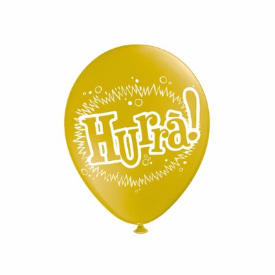 Round Stampa Hurrà 30cm/12" Cf 5 Pz