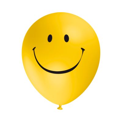 Round Stampa Smile 30cm/12" Cf 25 Pz