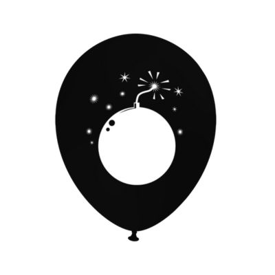 Round Stampa Bomba 30cm/12" Cf 100 Pz