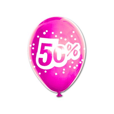 Round Stampa 50% 30cm/12" Cf 5 Pz