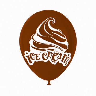 Round Stampa Ice Cream 30cm/12" Cf 100 Pz