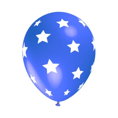 Round Stampa Stelle 30cm/12" Cf 25 Pz