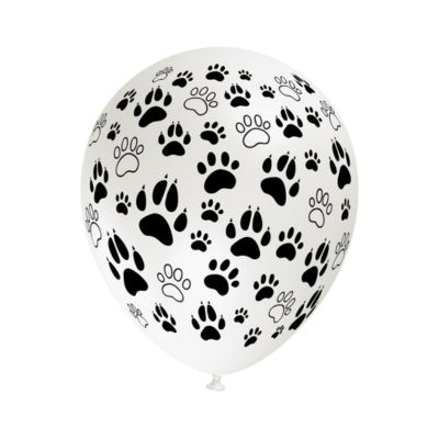 Round Stampa Impronte Animali 30cm/12" Cf 5 Pz