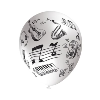 Round Stampa Strumenti Musicali 30cm/12" Cf 100 Pz