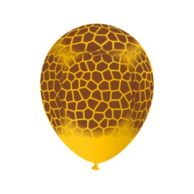 Round Stampa Manto Giraffa 30cm/12" Cf 100 Pz