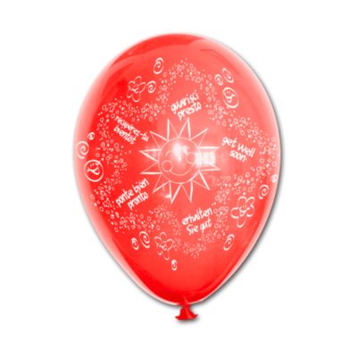 Round Stampa Guarisci Presto 30cm/12" Cf 25 Pz