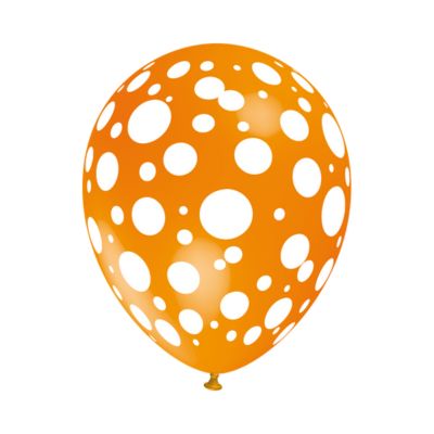 Round Stampa Pois Mix 30cm/12" Cf 100 Pz