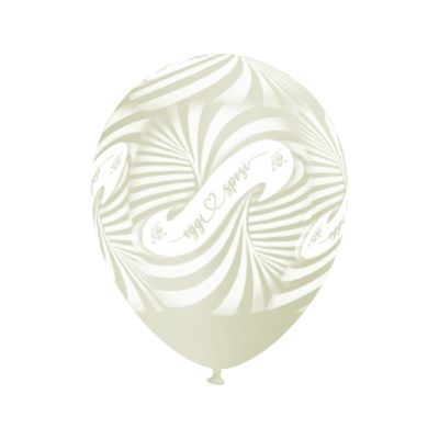 Round Stampa Oggi Sposi 30cm/12" Cf 100 Pz