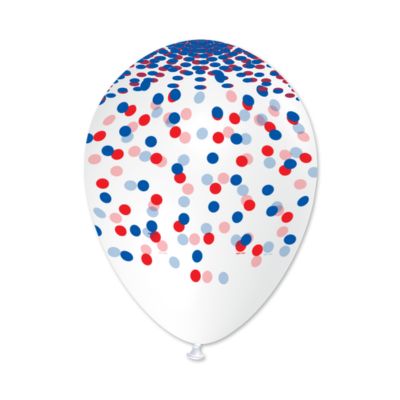 Round Stampa Confetti 30cm/12" Cf 100 Pz