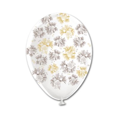 Round Stampa Rose Piccole 2 Colori 30cm/12" Cf 100 Pz