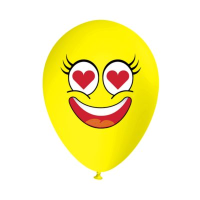 Round Stampa Smile 30cm/12" Cf 25 Pz