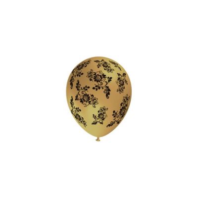 Round Metal Stampa Fiori 13cm/5" Cf 25 Pz