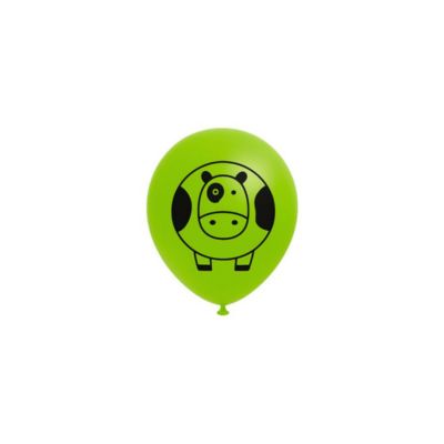 Round Stampa Mucca 13cm/5" Cf 25 Pz