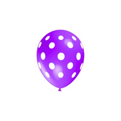Round Stampa Pois 13cm/5" Cf 100 Pz