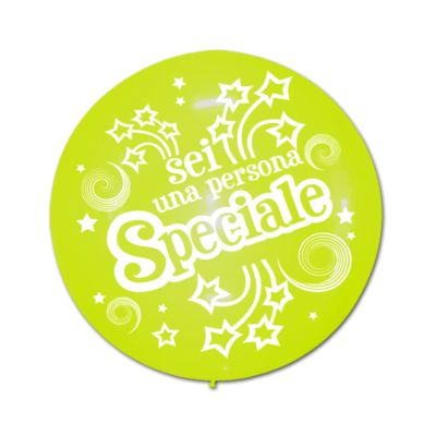 Round Stampa Sei una Persona Speciale 100cm/40" Cf 10 Pz