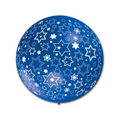 Round Stampa Stelle a 6 Punte 100cm/40" Cf 2 Pz
