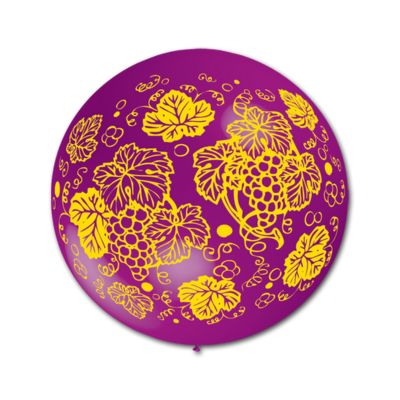 Round Stampa Grappoli d'Uva 100cm/40" Cf 10 Pz