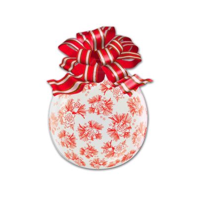 Palloncino Regali Stampa Rose Piccole 45cm/18" Cf 10 Pz
