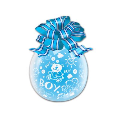 Palloncino Regali Stampa Boy 45cm/18" Cf 10 Pz