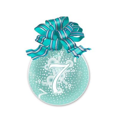Palloncino Regali Stampa N.7 45cm/18" Cf 10 Pz
