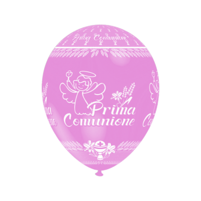 Round Stampa TPR Prima Comunione 30cm/12" Cf 100 Pz