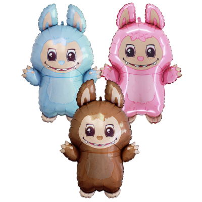 Mylar Bad Bunny Blue 67cm/27" Cf 1 Pz