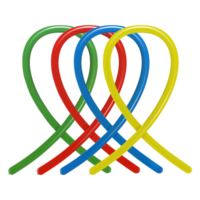 Palloncini Modellabili 153x2,5cm/1"x60" Pastello