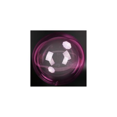 Bobo Balloon Trasparente Colorato 25cm/10" Cf 10 Pz