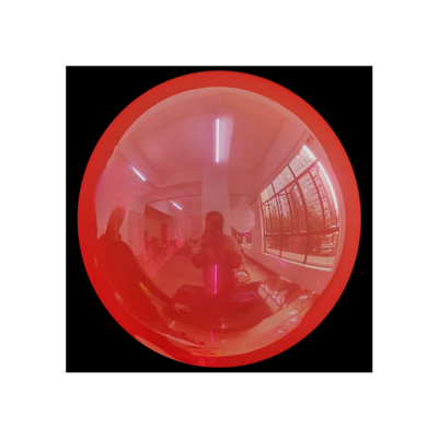 Bobo Balloon Candy 45cm/18" Rosso