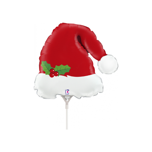 Cappello di Babbo Natale 36cm/14" Cf 10 Pz