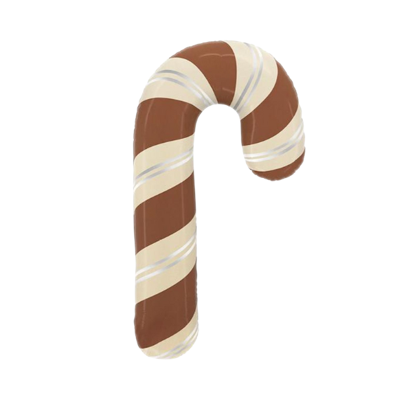 Candy Cane Cioccolato e Beige 89cm/35"