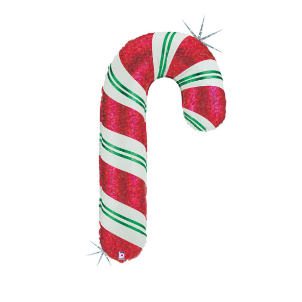 Candy Cane Rosso Olografico 103cm/41"