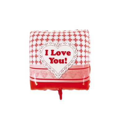 Mylar Quadrato I Love You 56x56cm/22"x22"