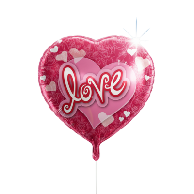 Mylar Love 45cm/18"