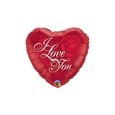 Mylar Cuore I Love You 45cm/18"