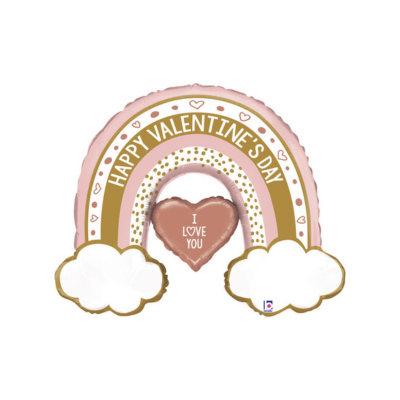 Mylar Boho Arcobaleno Love 100CM/40"