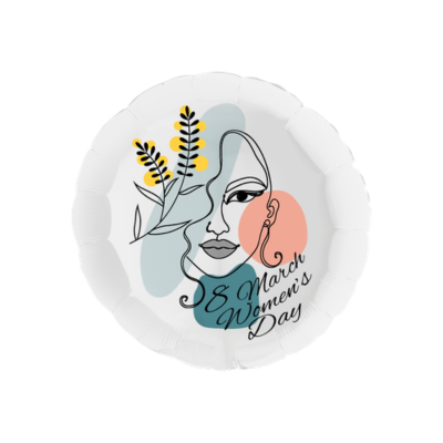 Tondo Women's Day 8 March 45cm/18" Cf 1 Pz